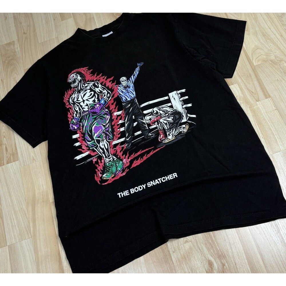 Vintage Y2K “The Body Snatcher” Graphic T-Shirt / Black / Size Large